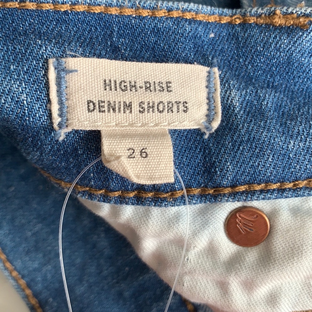 MADEWELL Extreme High Rise Button up Fly Destroyed - Picture 14 of 14